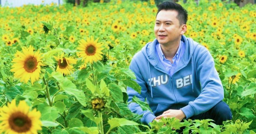 竹北陌上花季8日開跑，新竹縣竹北市長鄭朝方邀請大家共襄盛舉。（圖／翻攝自竹北市公所媒體群組）