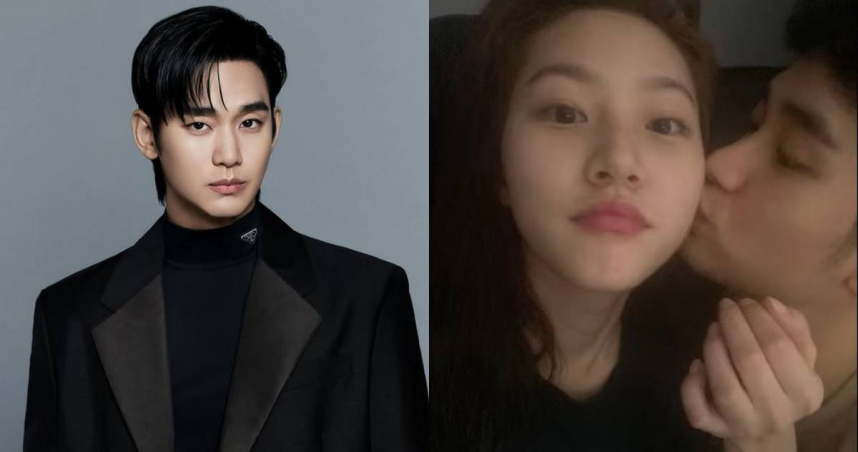 金秀賢經紀公司「Gold Medalist」聲明，金秀賢與金賽綸是在女方成年後才交往。（圖／翻攝自金秀賢IG、橫豎研究所YT）