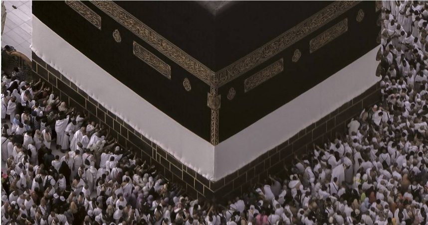 沙烏地阿拉伯當局宣布在聖地麥加的朝覲季節前夕，對14個國家實施臨時簽證禁令。（圖／達志／美聯社）