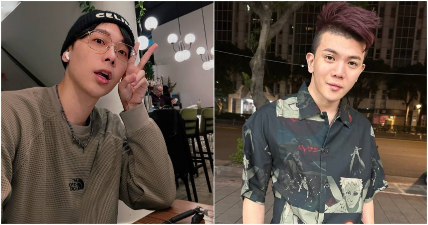 酷炫(左圖)終止與孫生(右圖)的經紀合約後，遭到網友謾罵忘恩負義。（圖／擷取自Facebook／莊酷炫(小苦苓) 、孫生- Soon）