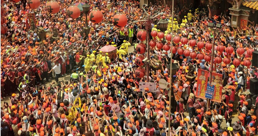 白沙屯媽祖繞境活動開跑。（圖／報系資料照）