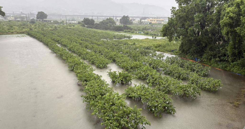 彰化縣粗估今年災損已超過40億元，但災害準備金僅7億餘元，有逾30億元缺口。圖為彰化災損示意圖。（圖／本報資料照）