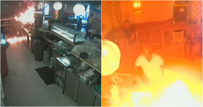 一名西班牙男子在酒吧裡點了傳統迷你三明治小吃「蒙塔迪托」後，因為酒吧拒絕為他提供美乃滋醬或番茄醬，暴怒之下竟憤而購買汽油回到酒吧縱火。（圖／翻攝IG／postaslospalacios）