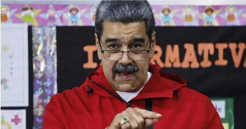 委內瑞拉總統馬杜洛（Nicolas Maduro）。（圖／達志／美聯社）