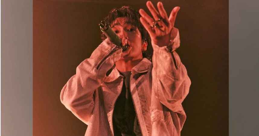 婁峻碩在生日開唱，卻出現設備故障的小插曲。（圖／伊弗龐金有限公司提供）