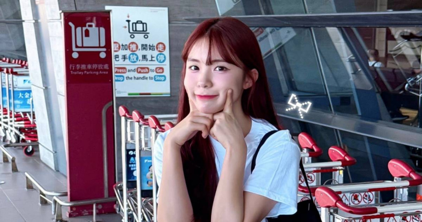 李多慧用4字拿下蝦皮雙11代言。（圖／翻攝自臉書＠dahye.le）