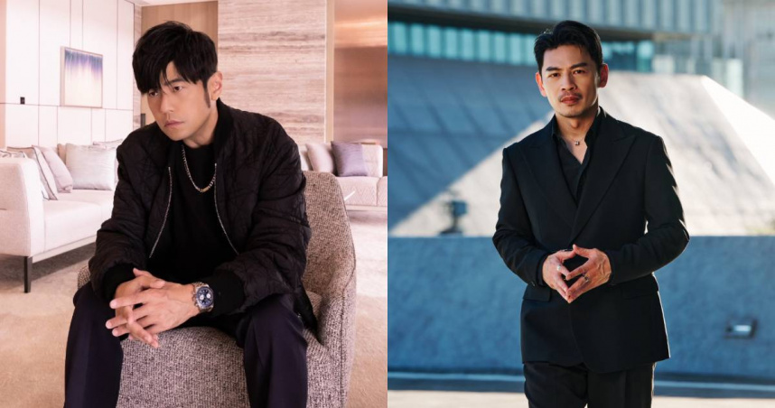 阿Ken（右）連兩天都未獲獎，好友周杰倫發文勉勵。（圖／翻攝臉書／阿Ken）