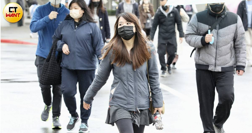 週一開始氣溫將一路下滑。（示意圖／方萬民攝）