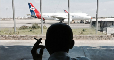 葉門亞丁國際機場（Aden International Airport）於1日全面暫停航班。（圖／達志／美聯社）