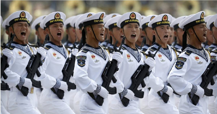中國人民解放軍（PLA）。（圖／達志／美聯社）