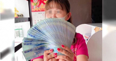 【南霸天破功4】聚餐炫富拉下線 女業務千元大鈔當扇子