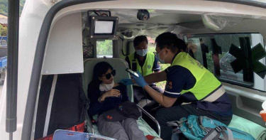 八通關古道群蜂亂舞 18遊客遭螫送醫