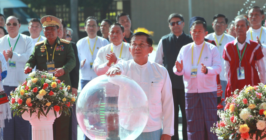 緬甸軍政府在1月31日第7次延長緊急狀態。（圖／達志／美聯社）