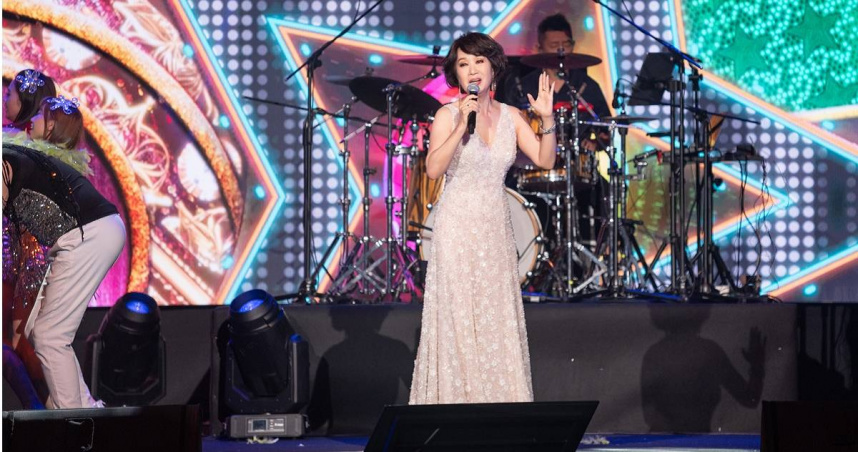 林淑容當年因模仿鳳飛飛出道，最終在歌壇闖出屬於自己的一片天，3月將在台北舉辦兩場《昨夜星辰》演唱會。（圖／媒體棧提供）