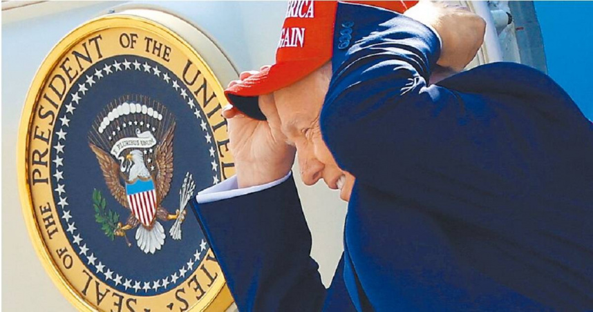 美國總統川普。（圖／達志／路透社）