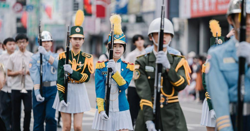 北市青年局補助中正附中參加嘉管節演出。（圖／北市青年局提供）