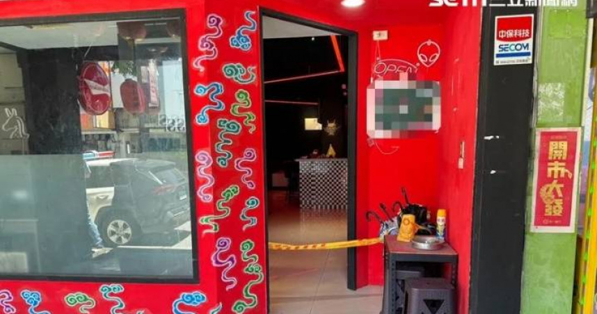 今（16日）凌晨約3時許，屏東市逢甲路一間酒吧內爆發激烈衝突。（圖／三立新聞網提供）