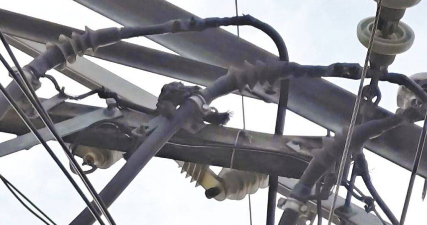 台中市后里區甲后路一段、內東路、中興街及圳寮路一帶23日凌晨5時許發生停電事故，受影響用戶共278戶，經台電人員搶修已復電。(圖／台電提供／中國時報温予菱台中傳真）