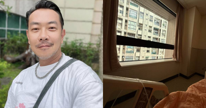 江俊翰因為擠膿包引發蜂窩性組織炎，需要住院開刀。（圖／翻攝自江俊翰臉書）