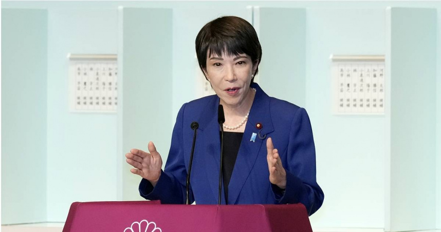 高市早苗。（圖／達志／美聯社）