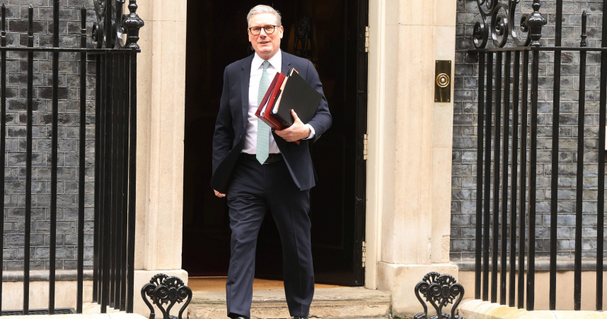 英國首相施凱爾爵士閣下（Sir Keir Starmer）預計將於21日下午發表聲明，正式宣布英國承認巴勒斯坦國 。（圖／達志／美聯社）