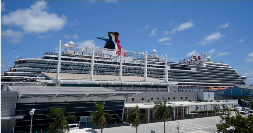 美國郵輪「嘉年華視界號」（Carnival Horizon）月初驚傳命案！（圖／達志／美聯社）