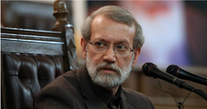 伊朗國家安全政策負責人拉里賈尼（Ali Larijani）在17日的空襲中喪生。（圖／達志／美聯社）