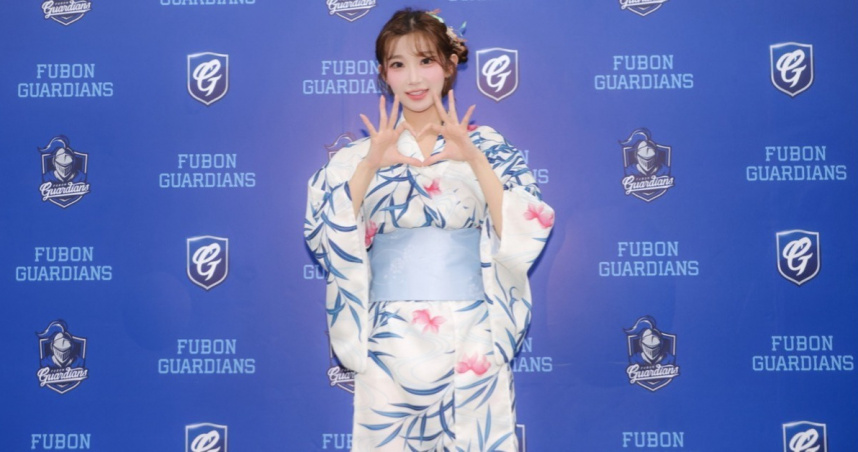 中職富邦悍將啦啦隊「AI女神」李珠珢。（圖／富邦悍將提供）
