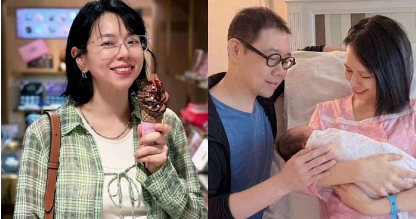 41歲夏于喬平安產女　曬溫馨合照喊話：歡迎來到地球