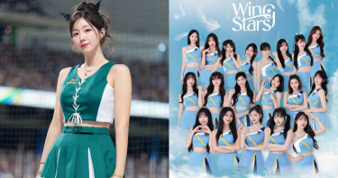 安芝儇續留台鋼啦啦隊。（圖／翻攝IG／＠wing_stars_official）
