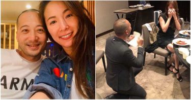 浪漫求婚「單膝下跪」獻鑽戒 名模張珈瑜感動飆淚:YES,I DO