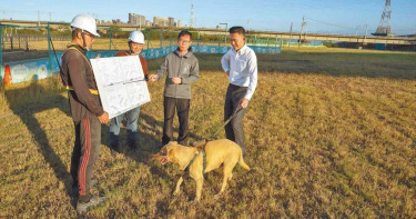 打造狗狗公園 頭前溪「新竹左岸」人犬同歡