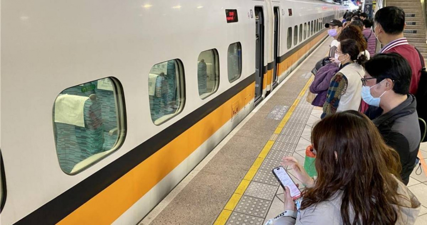 台灣高鐵公布和平紀念日連假疏運資訊。（示意圖／報系資料照）