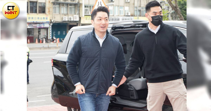 台北市長蔣萬安允諾研議佛光山2026法會在大巨蛋舉辦的可能。（圖／黃威彬攝）