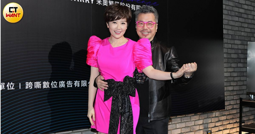 寇乃馨、黃國倫投資直屏劇。（圖／楊澍攝）