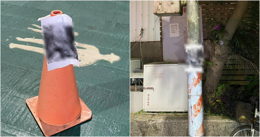 犯案江男到案後供稱，自己因為曾遭許男檢舉，對其記恨在心，才會張貼對方頭像提醒居民。（圖／翻攝畫面）