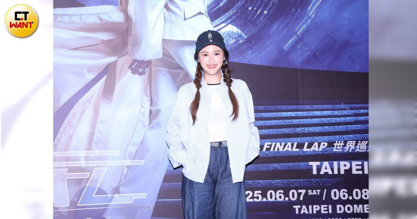 吳姍儒特別和老公一起前來欣賞林俊傑演唱會。（圖／焦正德攝）