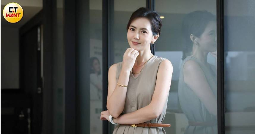 女星簡沛恩分享再度遇到詐騙經歷，這次直接讓詐團直接掛她電話。（圖／侯世駿攝）