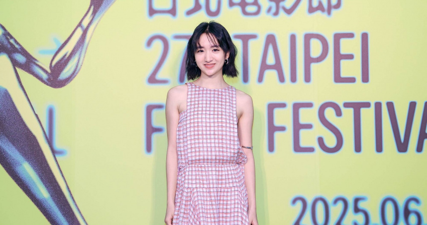 「港版初戀女神」許恩怡現身北影宣傳《久別重逢》。（圖／台北電影節提供）