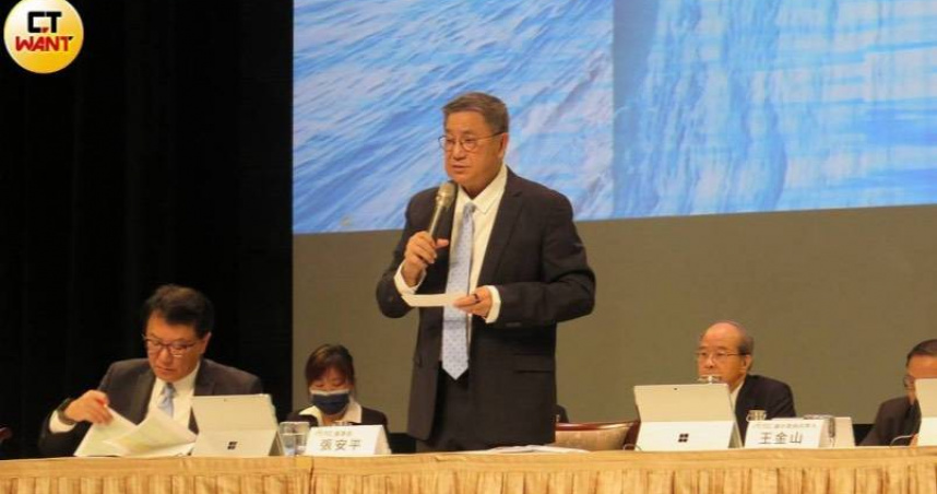 台泥即將在7月2日除息，圖為台泥董事長張安平。（圖／陳曼儂攝）