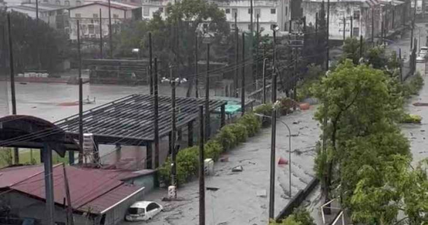 花蓮光復鄉嚴重災情，對此，台北市長蔣萬安捐一個月所得、國民黨立委羅智強捐50萬元書款，幫助花蓮救災重建。（圖／報系資料庫）