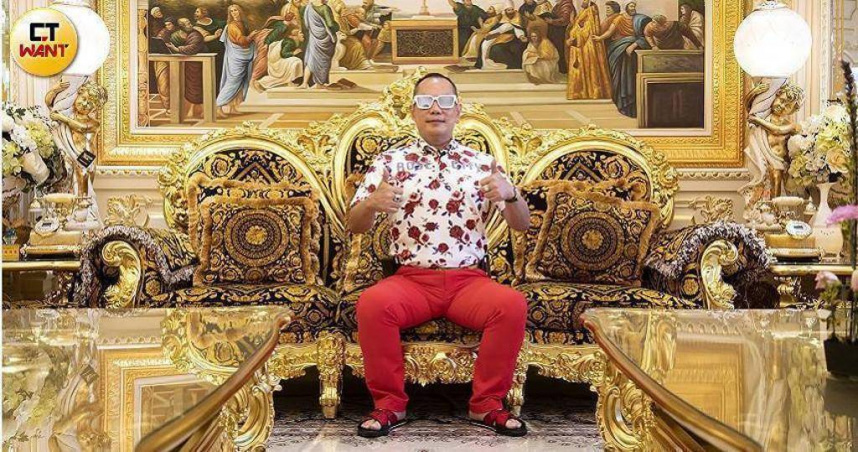 「竹北吊車大王」胡漢龑有4妻14子女。（圖／黃威彬攝）