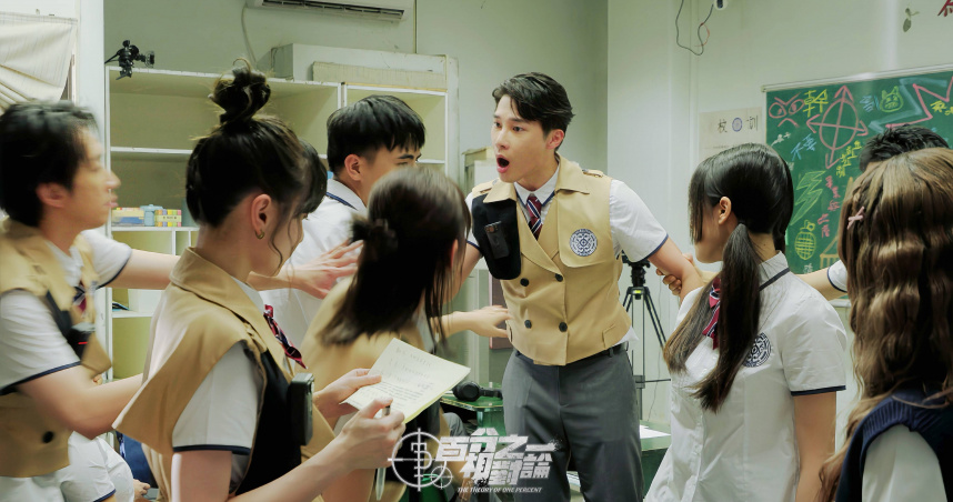 宋偉恩拍攝現場暴怒，激動怒吼蔡昀希。（圖／映底子國際傳媒股份有限公司提供）