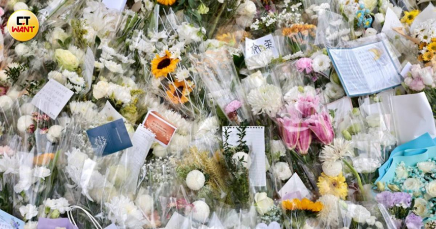 27歲男子張文隨機攻擊釀成4亡11傷意外，各界呼籲能將英勇控制場面而亡的57歲男子余家昶入祀忠烈祠。（圖／黃耀徵攝）