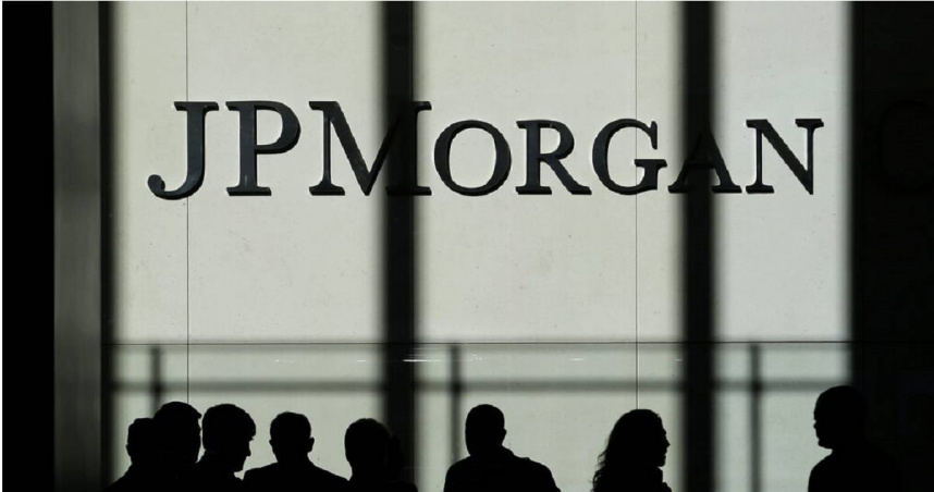 美國規模最大的銀行「摩根大通」（JPMorgan Chase，俗稱「小摩」）。（圖／達志／美聯社）