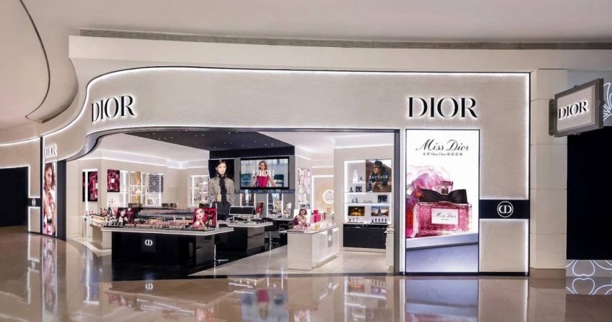 Dior Beauty台北101專櫃。（圖／翻攝自Google Map）