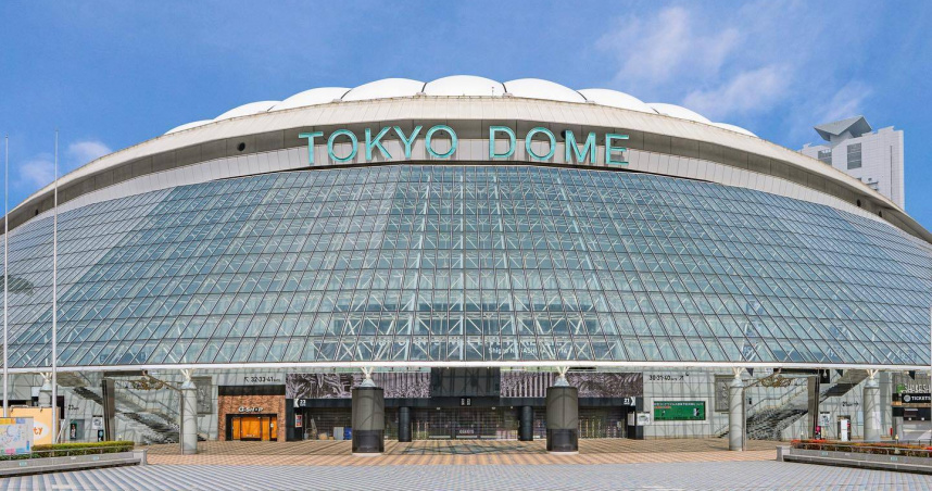 WBC的C組預賽在日本東京巨蛋舉行。（圖／翻攝自臉書／東京ドーム）