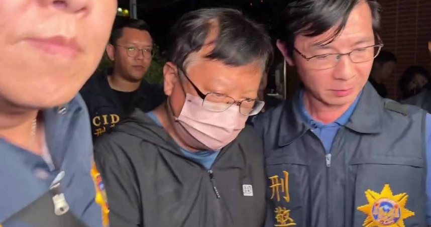 中油前高層徐漢涉貪逃亡後落網，遭警方帶回偵辦。（圖／報系資料庫）