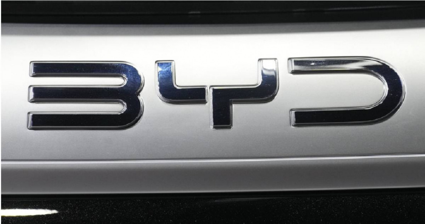 中國電動車龍頭「比亞迪」。（圖／達志／美聯社）