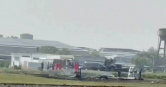 岡山基地2日上午發生墜機意外，導致2名飛官殉職。（圖／Threads anti_soldier授權提供）